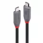 Lindy 1,5 m USB 4 240 W Type-C kábel, Anthra Line