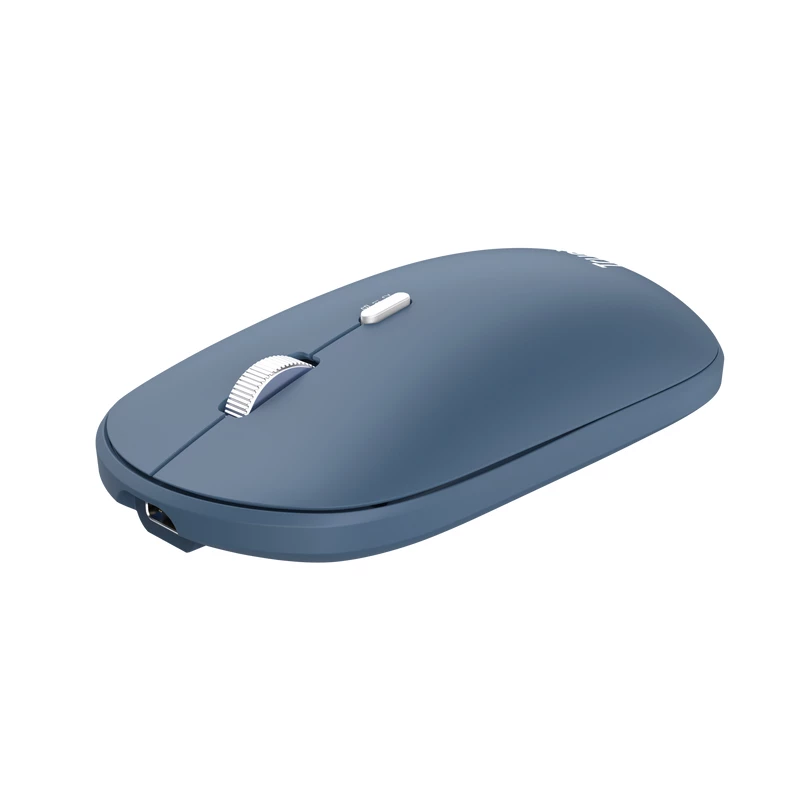 Trust Lyra klávesnica myš súčasťou Office RF Wireless + Bluetooth QWERTY US-angličtina modrá