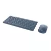 Trust Lyra klávesnica myš súčasťou Office RF Wireless + Bluetooth QWERTY US-angličtina modrá