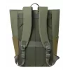 Cestovný batoh Rivacase Eden olivová PU koža polyester rPET 250x160x430mm