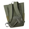 Cestovný batoh Rivacase Eden olivová PU koža polyester rPET 250x160x430mm