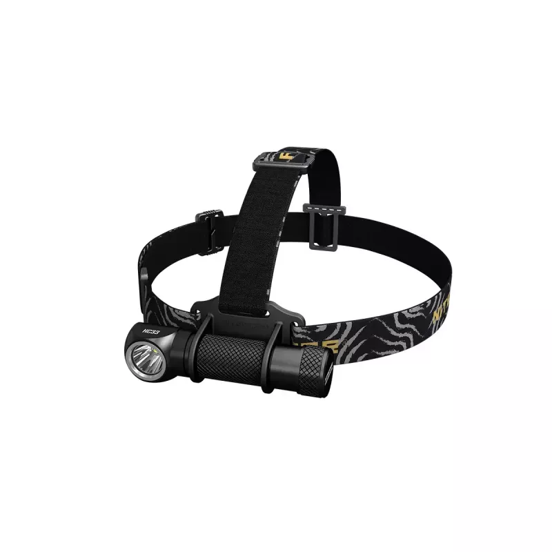 Čelová lampa batéria čelová lampa Nitecore HC33 čierna