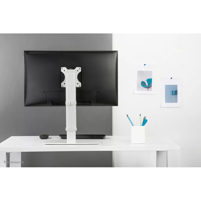 Neomounts FPMA-D890WHITE stojan na monitor 10-30 inch, voľne stojaci, 6 kg, 25,4 cm (10 inch), 76,2 cm (30 inch), 100 x 100 mm, biely