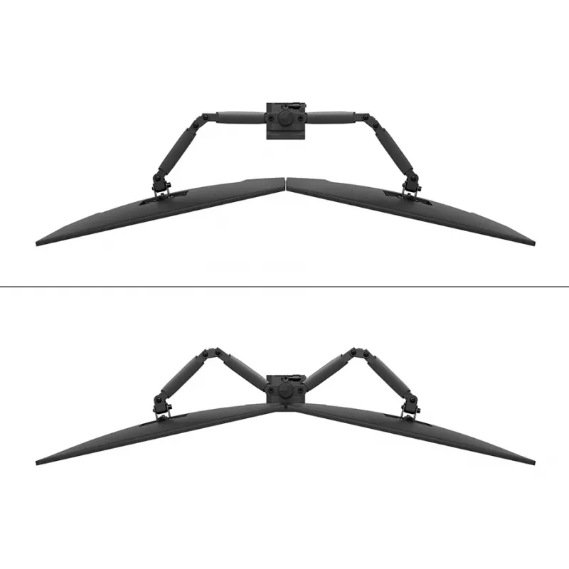 Neomounts DS60-600BL2 rameno na monitor 10-32 inch - rýchle uchytenie - 180°-doraz
