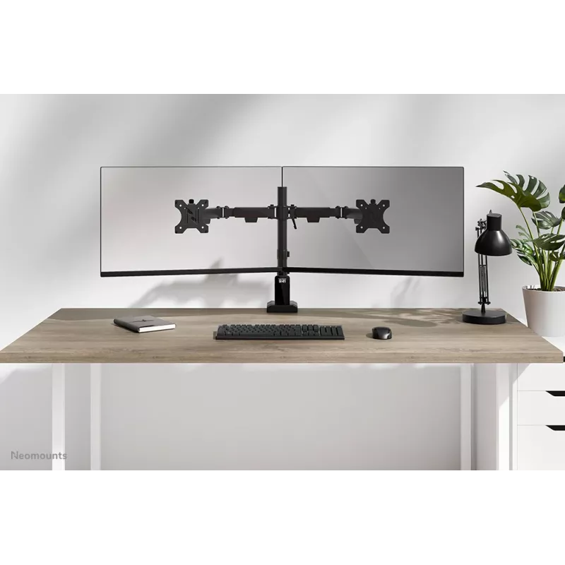 Neomounts DS60-600BL2 rameno na monitor 10-32 inch - rýchle uchytenie - 180°-doraz