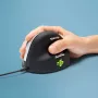 R-Go Tools ergonomická myš R-Go HE Break so softvérom Break, stredná (veľkosť ruky 165-185 mm), pravá ruka, káblová, čierna