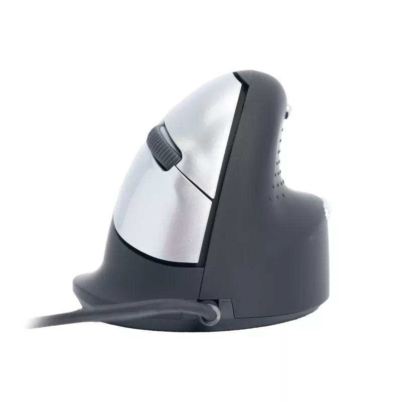 R-Go Tools ergonomická myš R-Go HE Break so softvérom Break, stredná (veľkosť ruky 165-185 mm), pravá ruka, káblová, čierna