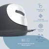 R-Go Tools ergonomická myš R-Go HE Break so softvérom Break, stredná (veľkosť ruky 165-185 mm), pravá ruka, káblová, čierna