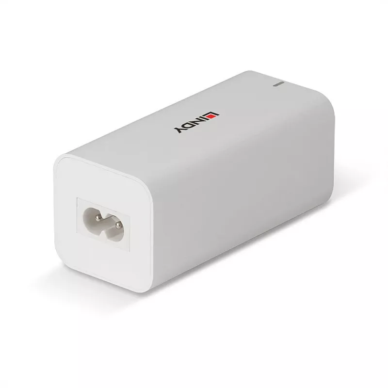 Nabíjačka Lindy 100W 4-portová USB Type A & C GaN nabíjačka interiérová AC Universal