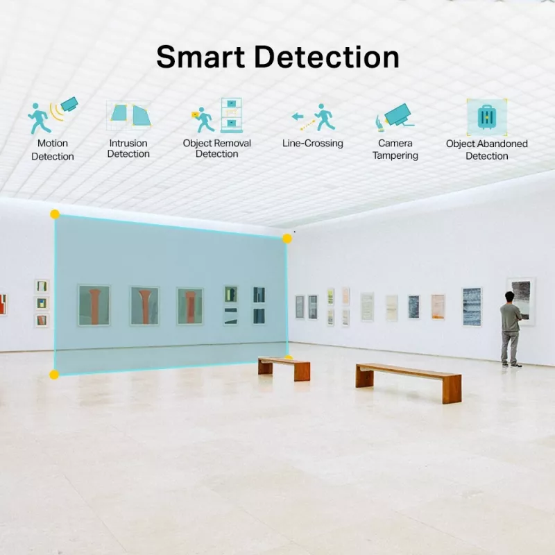 TP-Link VIGI C430 Dome IP bezpečnostná kamera interiérová & exteriérová 2304 x 1296 pixelov stropná montáž
