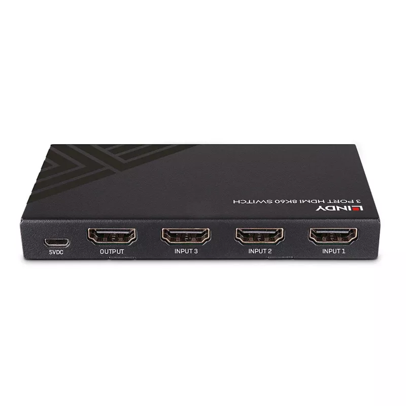 Lindy 38369 3-portový HDMI 8K60 prepínač