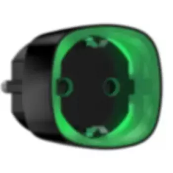 Ajax Socket zásuvka 2500 W čierna interiérová bezdrôtová