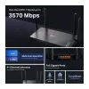TP-Link Archer BE220 WLAN router Gigabit Ethernet dualband (2,4 GHz / 5 GHz) čierny