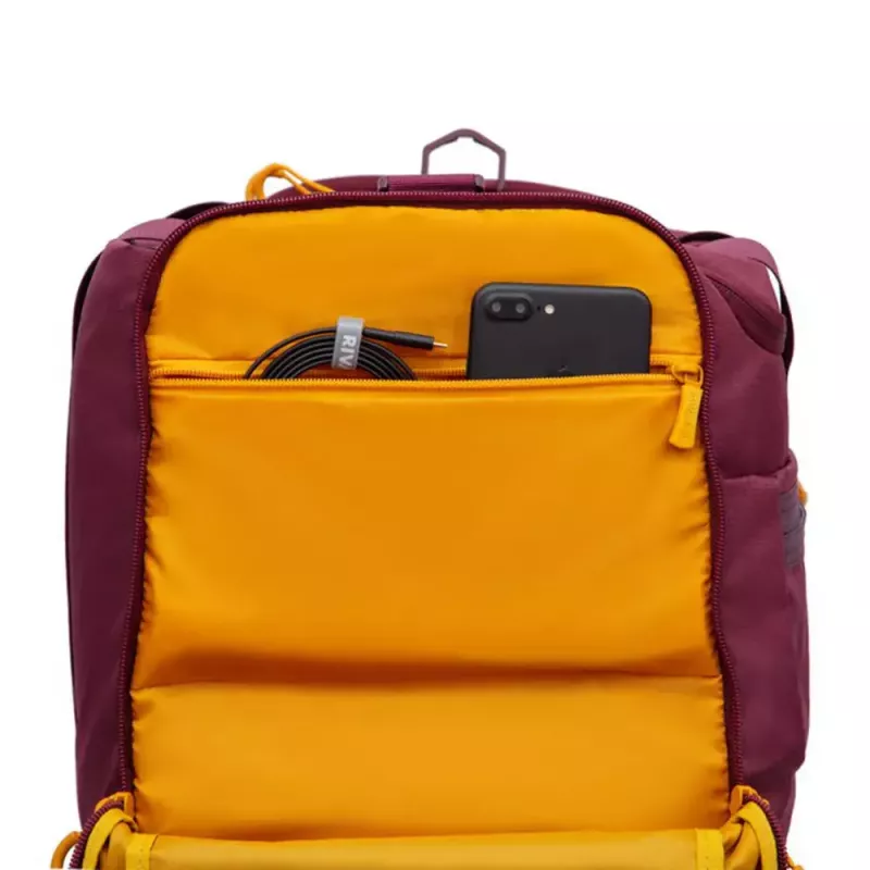 Rivacase Dijon cestovná taška 35 L polyester burgundská