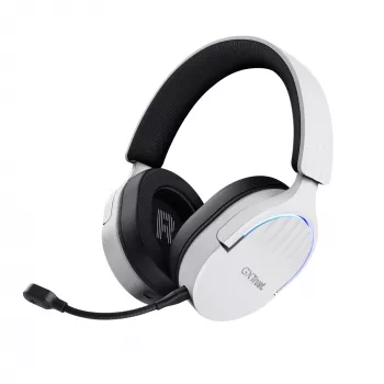 Trust GXT 491W FAYZO Headset káblový a bezdrôtový cez hlavu Gaming USB Type-C Bluetooth čierna, biela