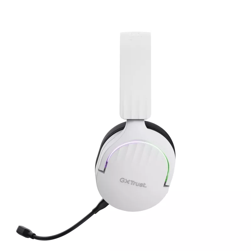 Trust GXT 491W FAYZO Headset káblový a bezdrôtový cez hlavu Gaming USB Type-C Bluetooth čierna, biela