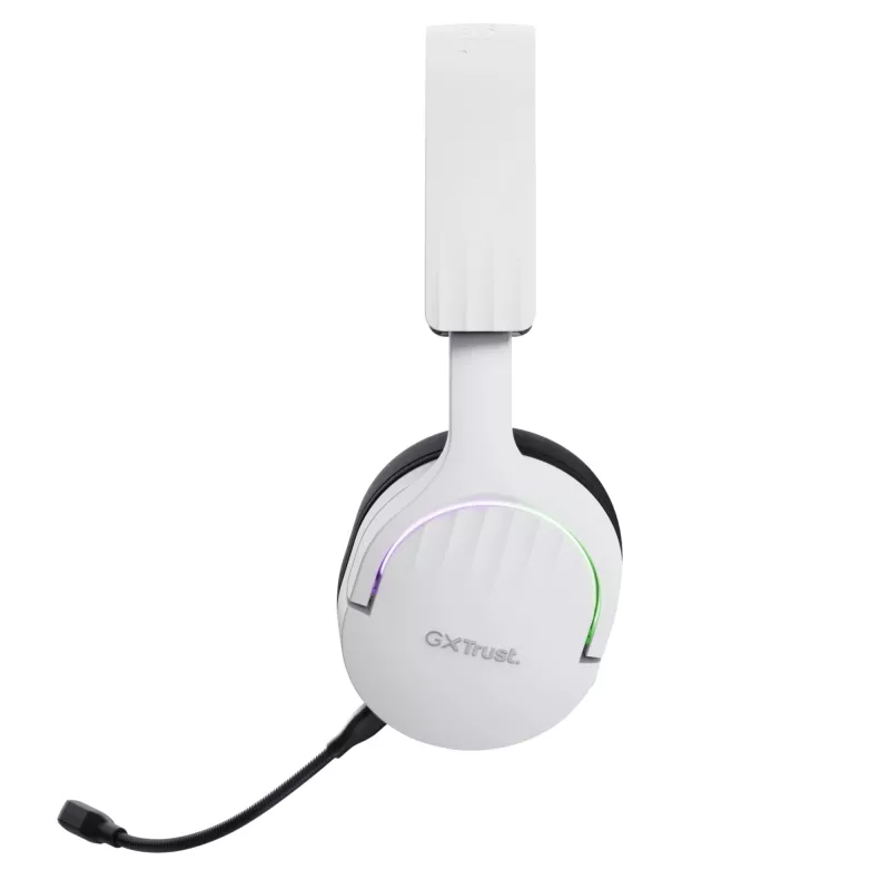 Trust GXT 491W FAYZO Headset káblový a bezdrôtový cez hlavu Gaming USB Type-C Bluetooth čierna, biela