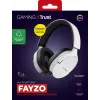 Trust GXT 491W FAYZO Headset káblový a bezdrôtový cez hlavu Gaming USB Type-C Bluetooth čierna, biela