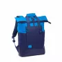 Batoh Rivacase Dijon 39,6 cm (15,6 inch) modrý 1 priehradka držadlo ramenný popruh
