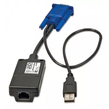 Lindy CAT-32 IP Computer Access Module, USB a VGA