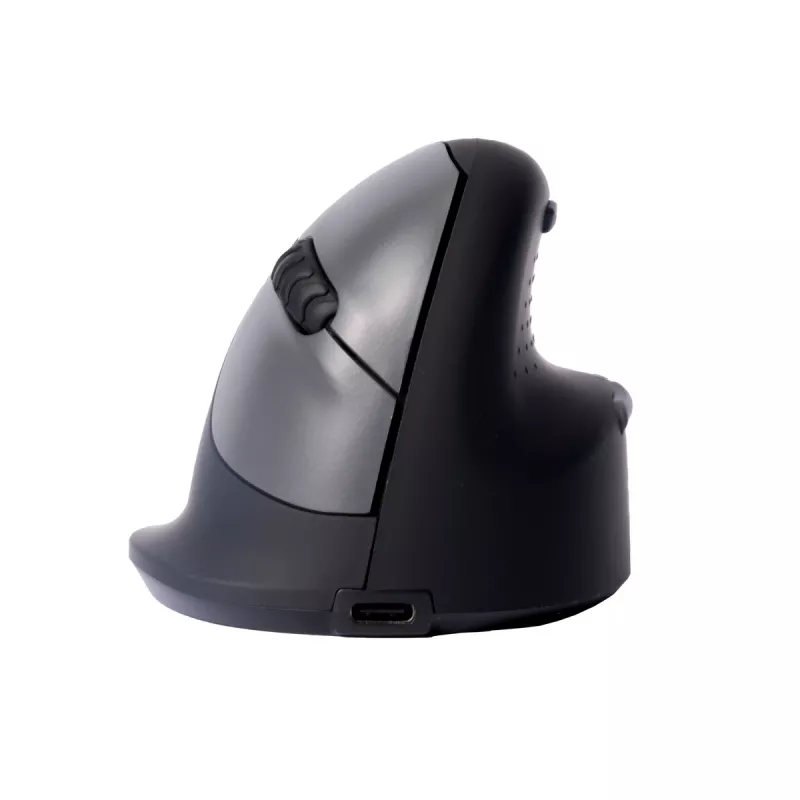 R-Go Tools ergonomická myš R-Go HE Break s softvérom na prestávky, veľká (veľkosť ruky ≥ 185 mm), pre pravákov, Bluetooth, čierna