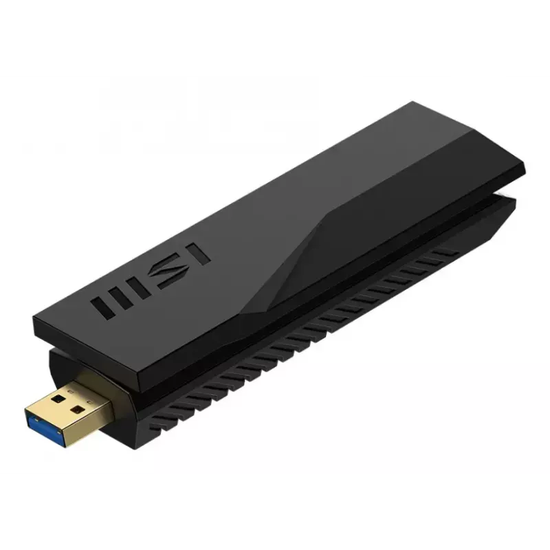 USB kľúč MSI BE6500 WiFi7 USB 3.2 Gen 1 Dongle čierny