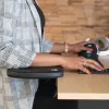 R-Go Tools podrúčka R-Go, ergonomická, symetrická, s výrezom na brucho, mäkká pena, čierna