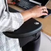 R-Go Tools podrúčka R-Go, ergonomická, symetrická, s výrezom na brucho, mäkká pena, čierna