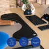 R-Go Tools podrúčka R-Go, ergonomická, symetrická, s výrezom na brucho, mäkká pena, čierna