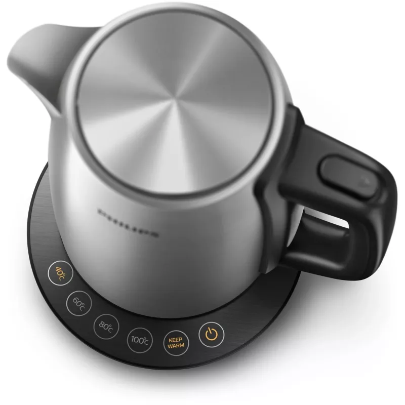 Elektrická kanvica Philips HD9359/90 1,7 L, 2200 W, nerezové telo, čierna metalická