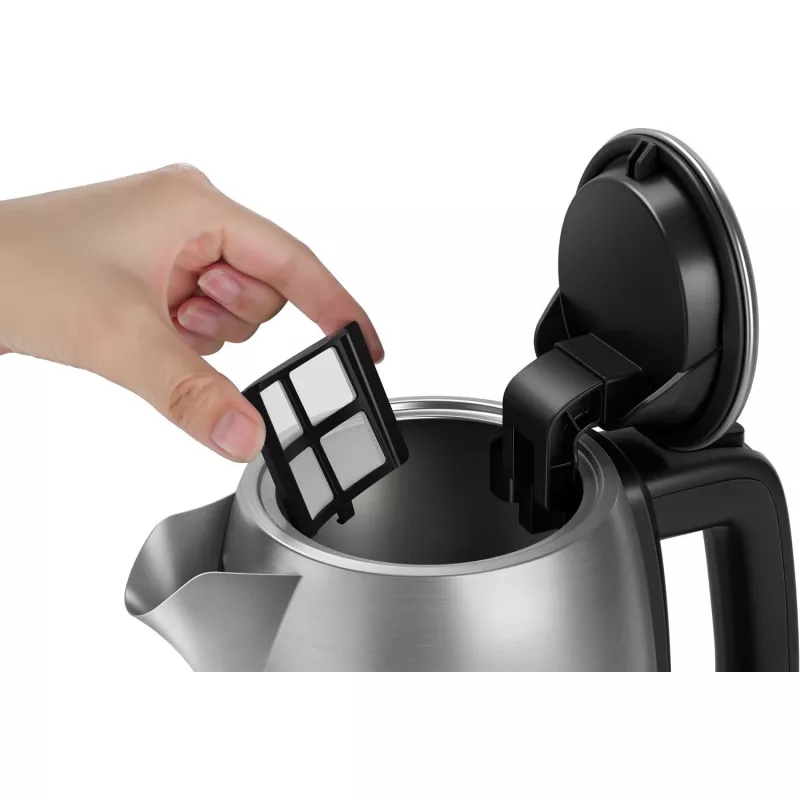 Elektrická kanvica Philips HD9359/90 1,7 L, 2200 W, nerezové telo, čierna metalická