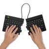 R-Go Tools ergonomická klávesnica R-Go Split Break so softvérom na prestávky, ergonomická delená klávesnica, QWERTY (US), Bluetooth, čierna