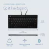R-Go Tools ergonomická klávesnica R-Go Split Break so softvérom na prestávky, ergonomická delená klávesnica, QWERTY (US), Bluetooth, čierna
