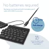 R-Go Tools ergonomická klávesnica R-Go Split Break so softvérom na prestávky, ergonomická delená klávesnica, QWERTY (US), Bluetooth, čierna