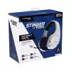 HyperX Cloud Stinger Core – bezdrôtová herná náhlavná súprava (bielo-modrá) – PS5-PS4