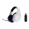 HyperX Cloud Stinger Core – bezdrôtová herná náhlavná súprava (bielo-modrá) – PS5-PS4