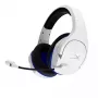 HyperX Cloud Stinger Core – bezdrôtová herná náhlavná súprava (bielo-modrá) – PS5-PS4
