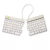 R-Go Tools ergonomická klávesnica R-Go Split Break so softvérom na prestávky, ergonomická delená klávesnica, QWERTY (US), Bluetooth, biela
