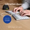 R-Go Tools ergonomická klávesnica R-Go Split Break so softvérom na prestávky, ergonomická delená klávesnica, QWERTY (US), Bluetooth, biela