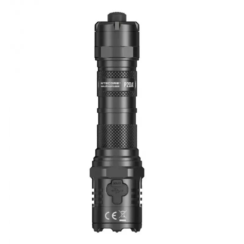 Taktická baterka Nitecore P20iX čierna 4000 lm USB nabíjateľná