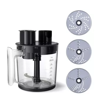 Tyčový mixér Philips HR2685/00 1200 W, 1,7-L misa, 2 rýchlosti, ProMix, čierny