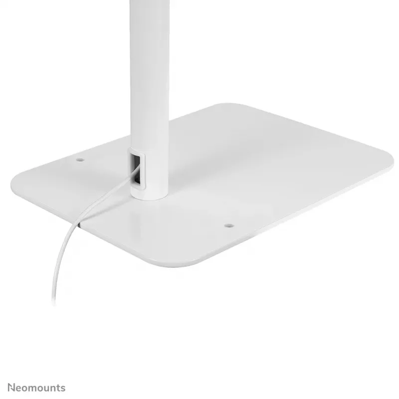 Podlahový stojan na tablet Neomounts FL15-625WH1 biely pasívny držiak interiérový