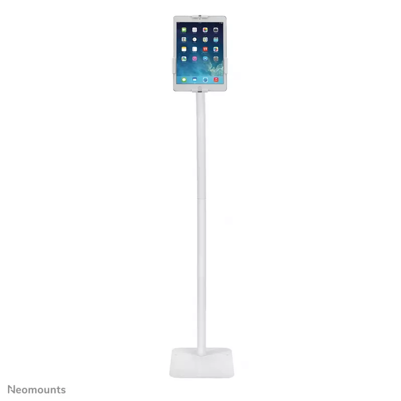 Podlahový stojan na tablet Neomounts FL15-625WH1 biely pasívny držiak interiérový