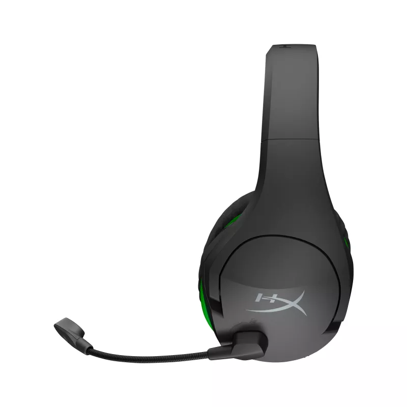 HyperX CloudX Stinger Core – bezdrôtová herná náhlavná súprava (čierno-zelená) – Xbox