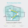 TP-Link AC1200 celodomový Mesh-WLAN systém, balenie 3 ks