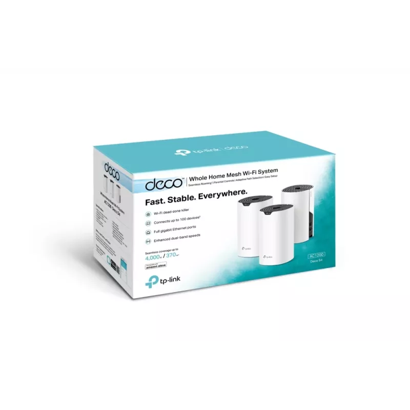 TP-Link AC1200 celodomový Mesh-WLAN systém, balenie 3 ks