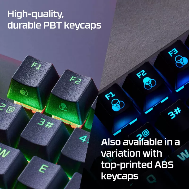 HyperX Alloy Origins Core – mechanická herná klávesnica – HX Blue (US-layout)