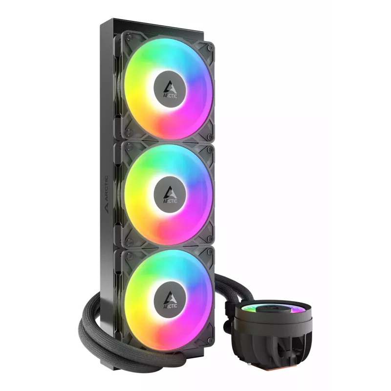 ARCTIC Liquid Freezer III Pro 360 A-RGB - multi-kompatibilný all-in-one CPU vodný chladič s A-RGB