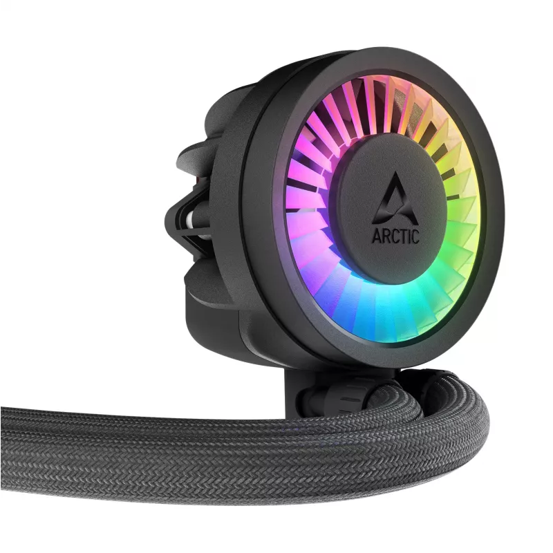 ARCTIC Liquid Freezer III Pro 360 A-RGB - multi-kompatibilný all-in-one CPU vodný chladič s A-RGB