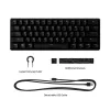 HyperX Alloy Origins 60 – mechanická herná klávesnica – HX Red (US-layout)